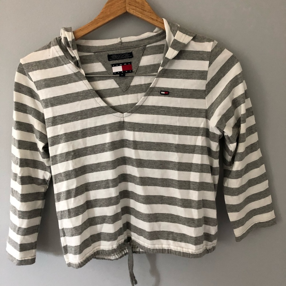 Tommy Hooded Crop
